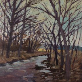 Gemälde, At the River, Milan Laciak