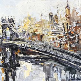 Painting, Bridges of New York, Vahe Bagumyan