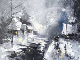 Painting, Winter Serenity, Vahe Bagumyan