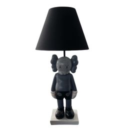 Escultura, Illuminated Grey Sculpture with Lampshade, Dervis Akdemir