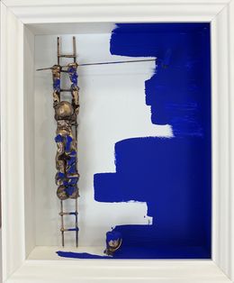 Peinture, Blue Mood, Bernard Saint-Maxent