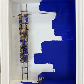 Pintura, Blue Mood, Bernard Saint-Maxent