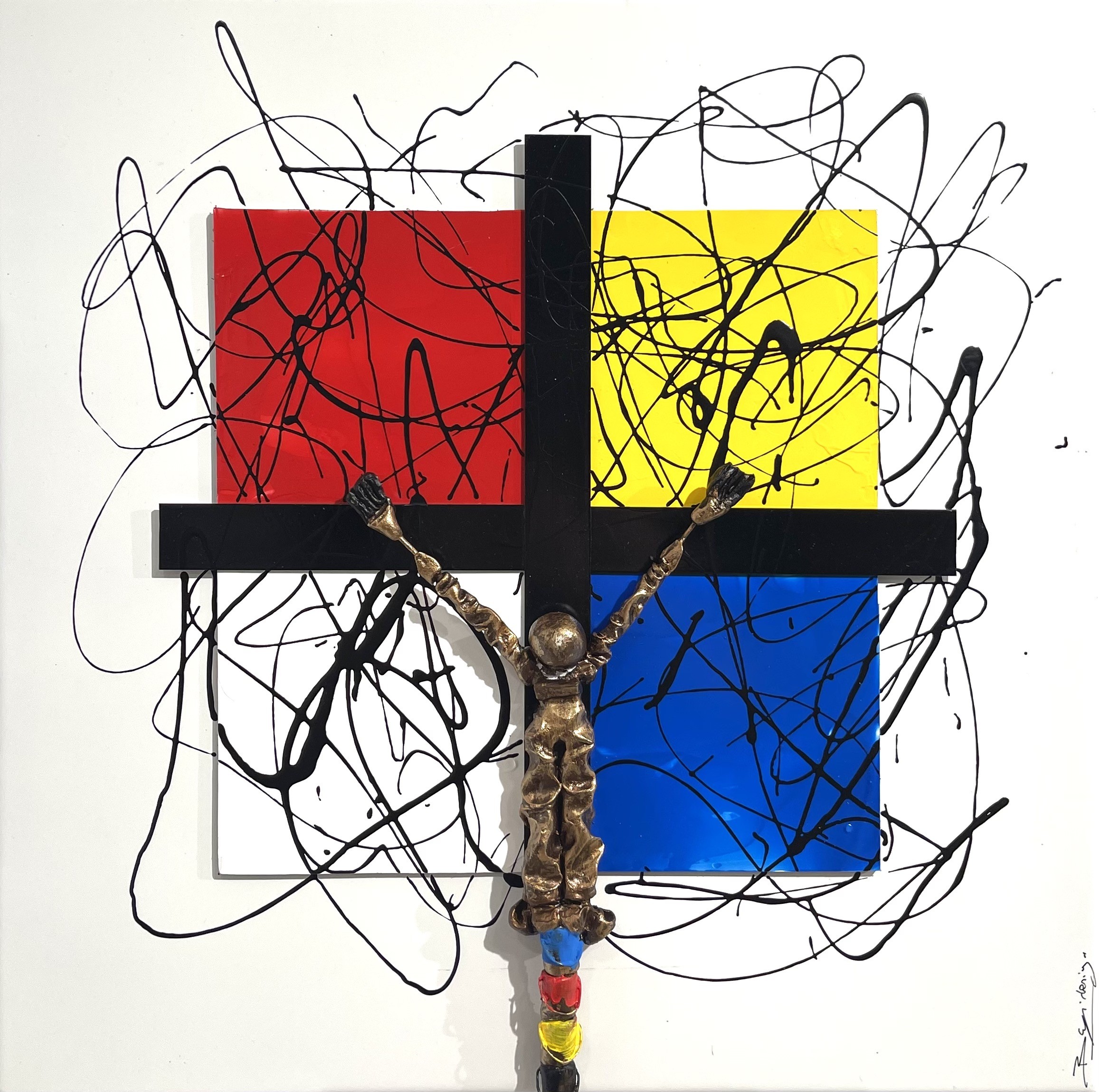 Bernard Saint-Maxent, Mondrian mood Bernard Saint-Maxent, Mondrian mood
