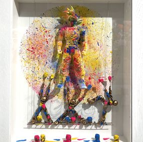 Painting, Goku colors, Bernard Saint-Maxent