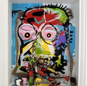 Pintura, Style Basquiat 2, Bernard Saint-Maxent