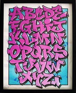 Print, ABC… Gripe ! (rose), Anthony Grip