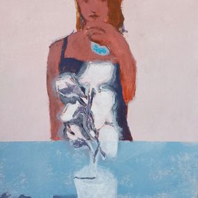 Peinture, Bicchiere d'acqua, Luigi Iona