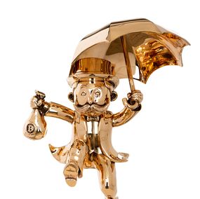 Escultura, It's Raining Bitcoins, Wouter Houten