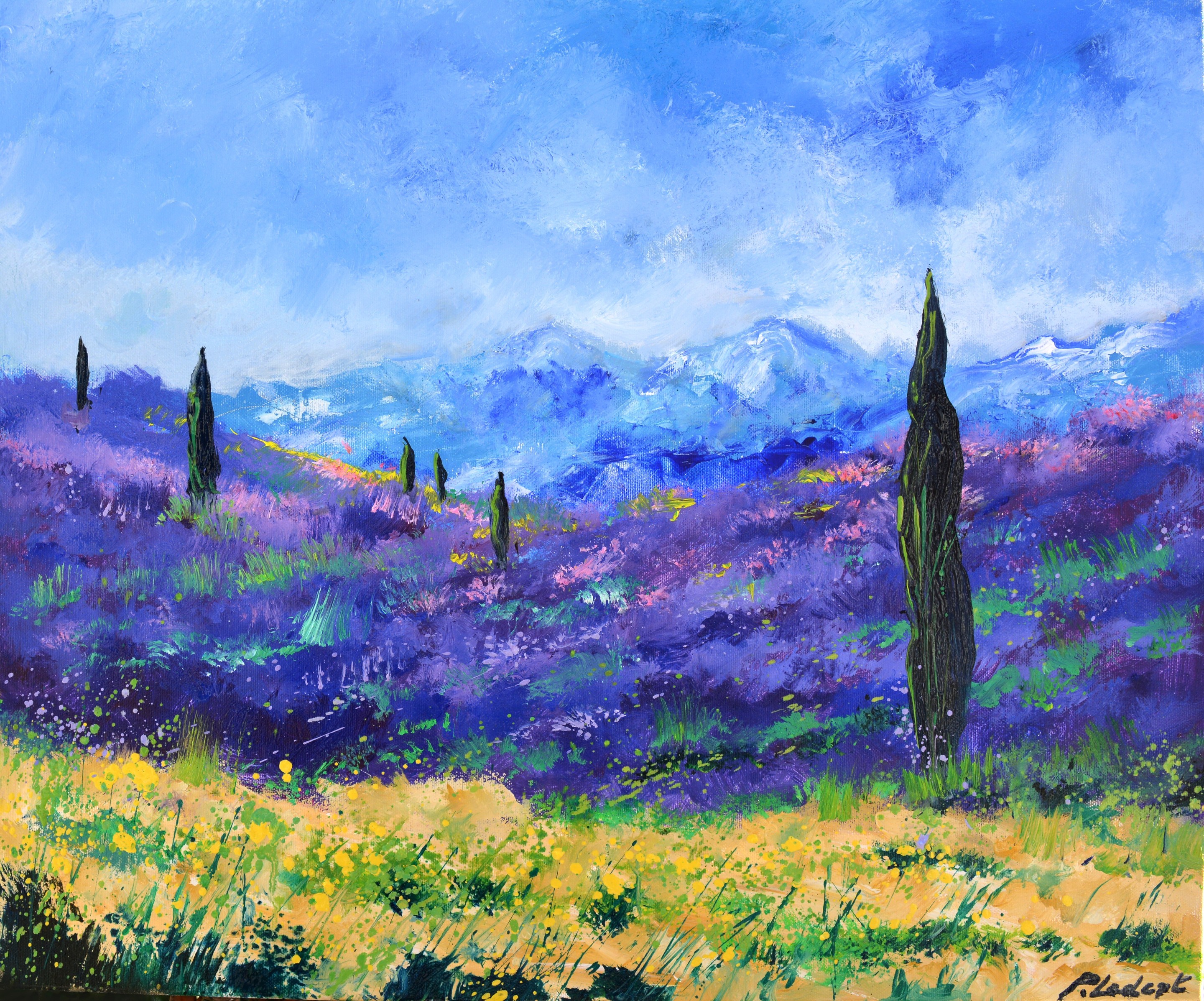 Pol Ledent, Lavender in Provence Pol Ledent, Lavender in Provence