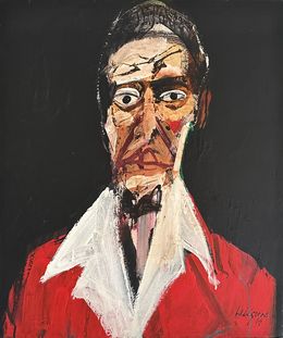 Gemälde, Autoportrait, Serge Labégorre