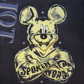 Print, Mickey, aquagravure jaune, Eric Liot