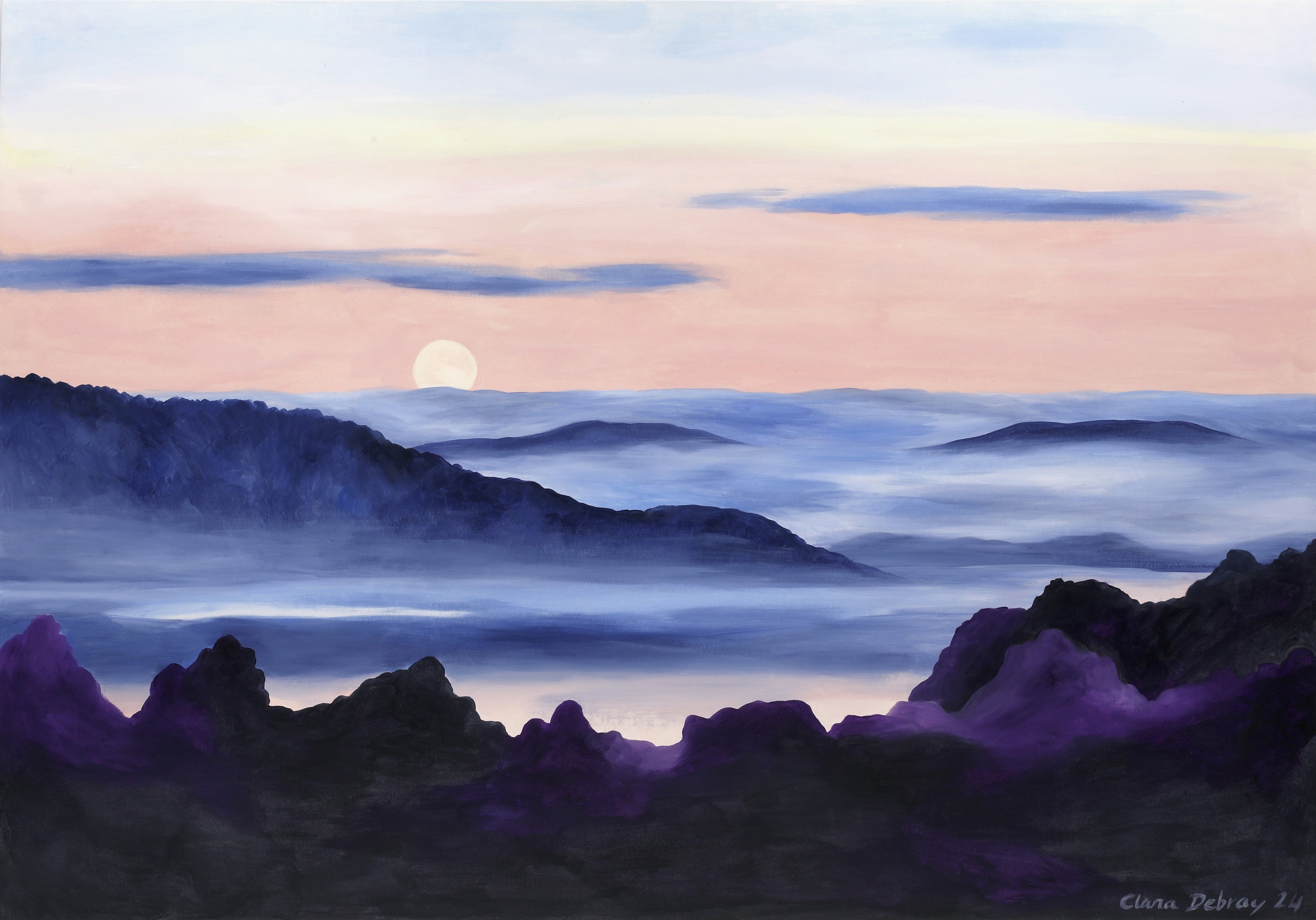 Clara Debray, Lever de lune Clara Debray, Lever de lune