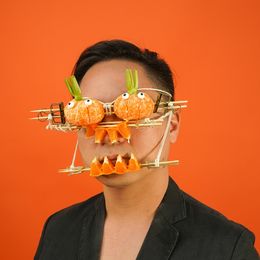 Fotografien, Orange Mandarin, Foodmasku