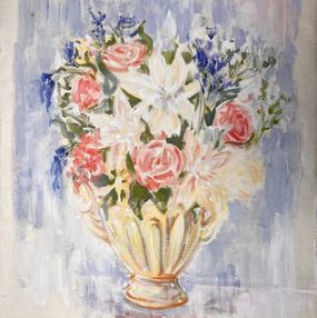 Peinture, Still live with a white vase, Igor Volkov-Tkachinskiy