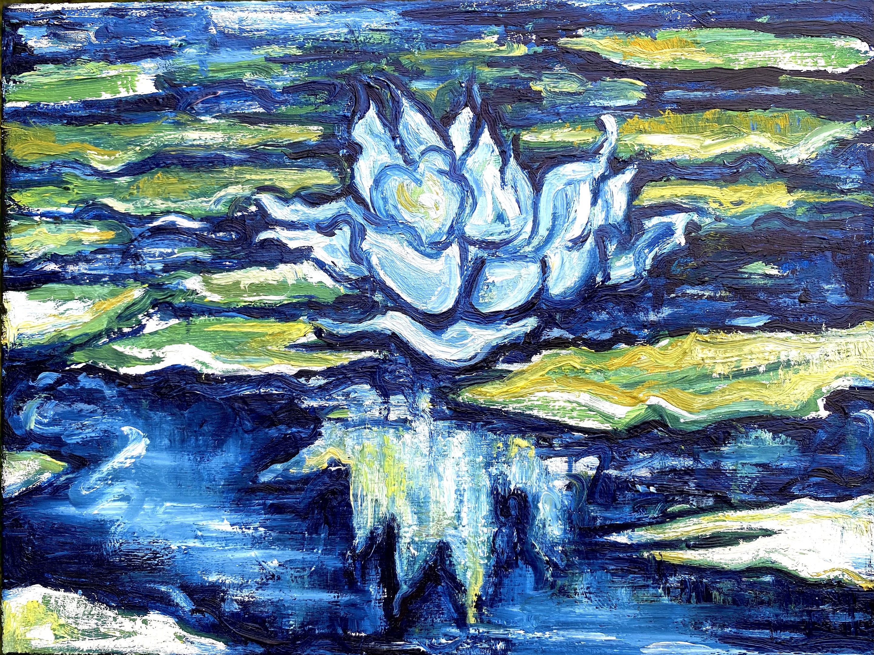 Igor Volkov-Tkachinskiy, Lilies on water Igor Volkov-Tkachinskiy, Lilies on water