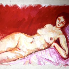 Peinture, Laying nude, Igor Volkov-Tkachinskiy