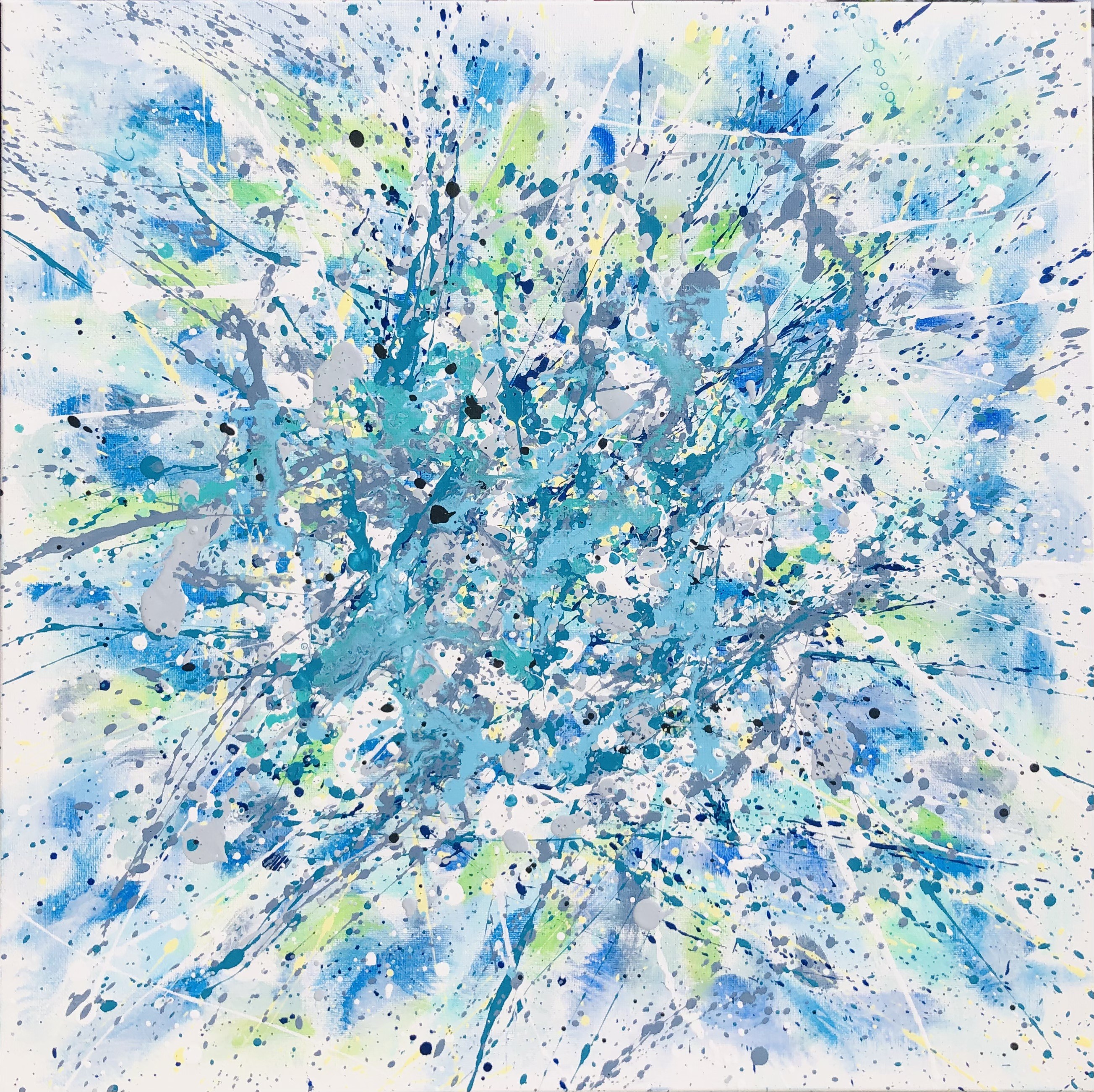 Nataliia Krykun, All of You - turquoise blue Nataliia Krykun, All of You - turquoise blue