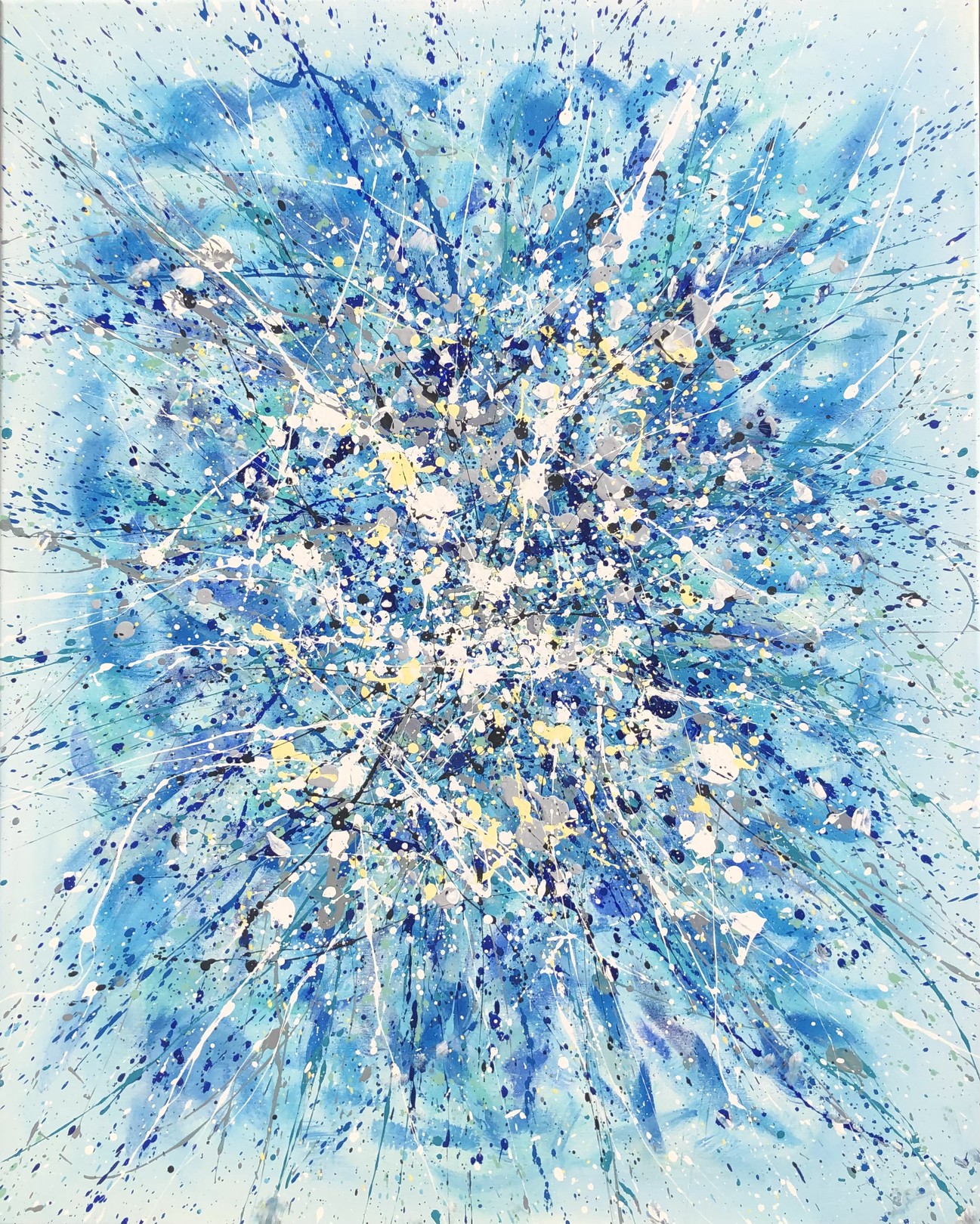 Nataliia Krykun, Series “Between Heaven and Earth” - Turquoise blue Nataliia Krykun, Series “Between Heaven and Earth” - Turquoise blue
