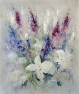 Peinture, Rittersporn | Delphinium, Klaus Meyer-Gasters