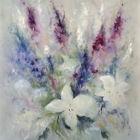Peinture, Rittersporn | Delphinium, Klaus Meyer-Gasters
