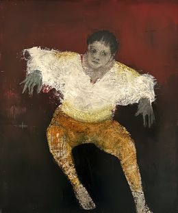 Painting, La chemise blanche, Anne Brérot