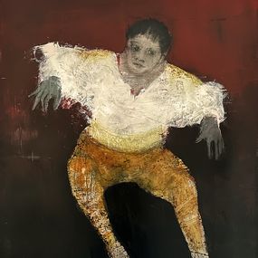 Peinture, La chemise blanche, Anne Brérot