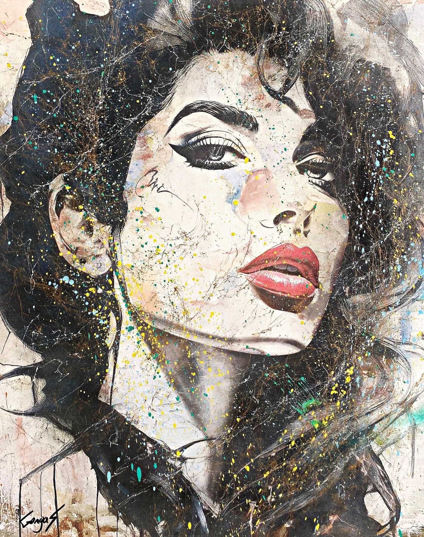 Gongas, Contemporary Amy Winehouse III Gongas, Contemporary Amy Winehouse III