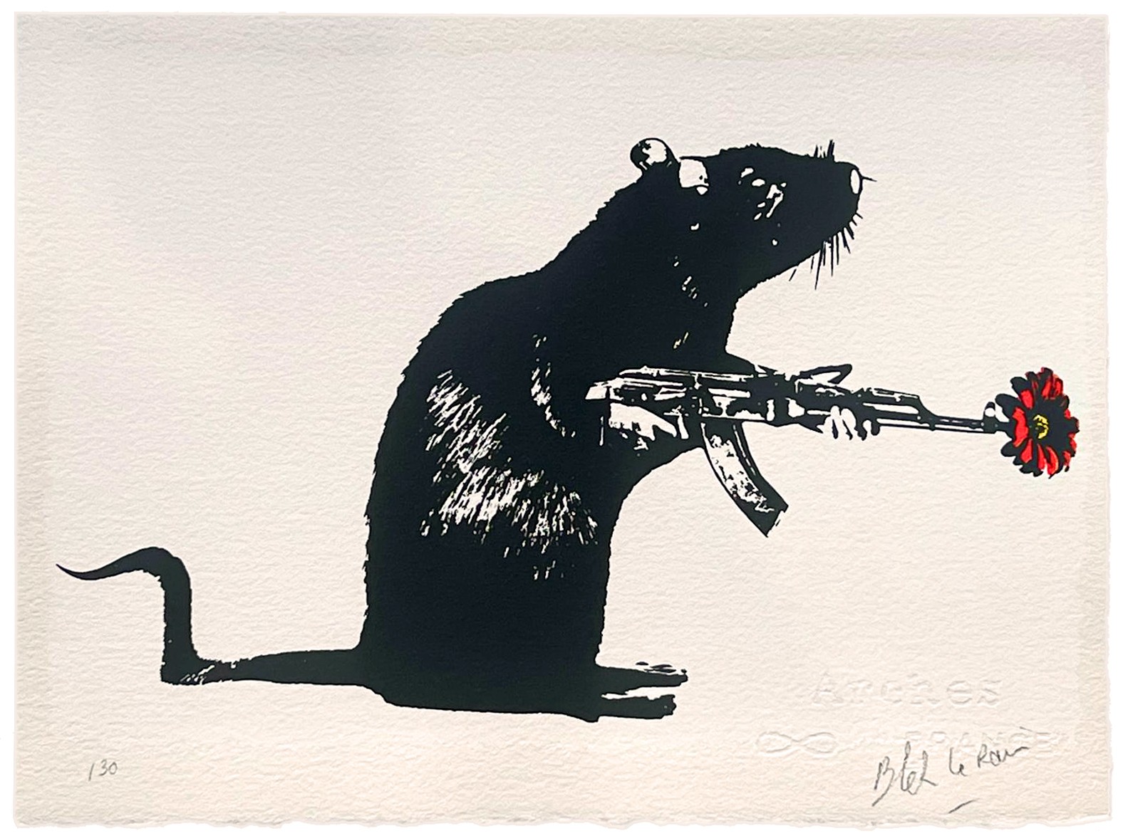 Blek Le Rat, Warrior (Special Edition) Blek Le Rat, Warrior (Special Edition)