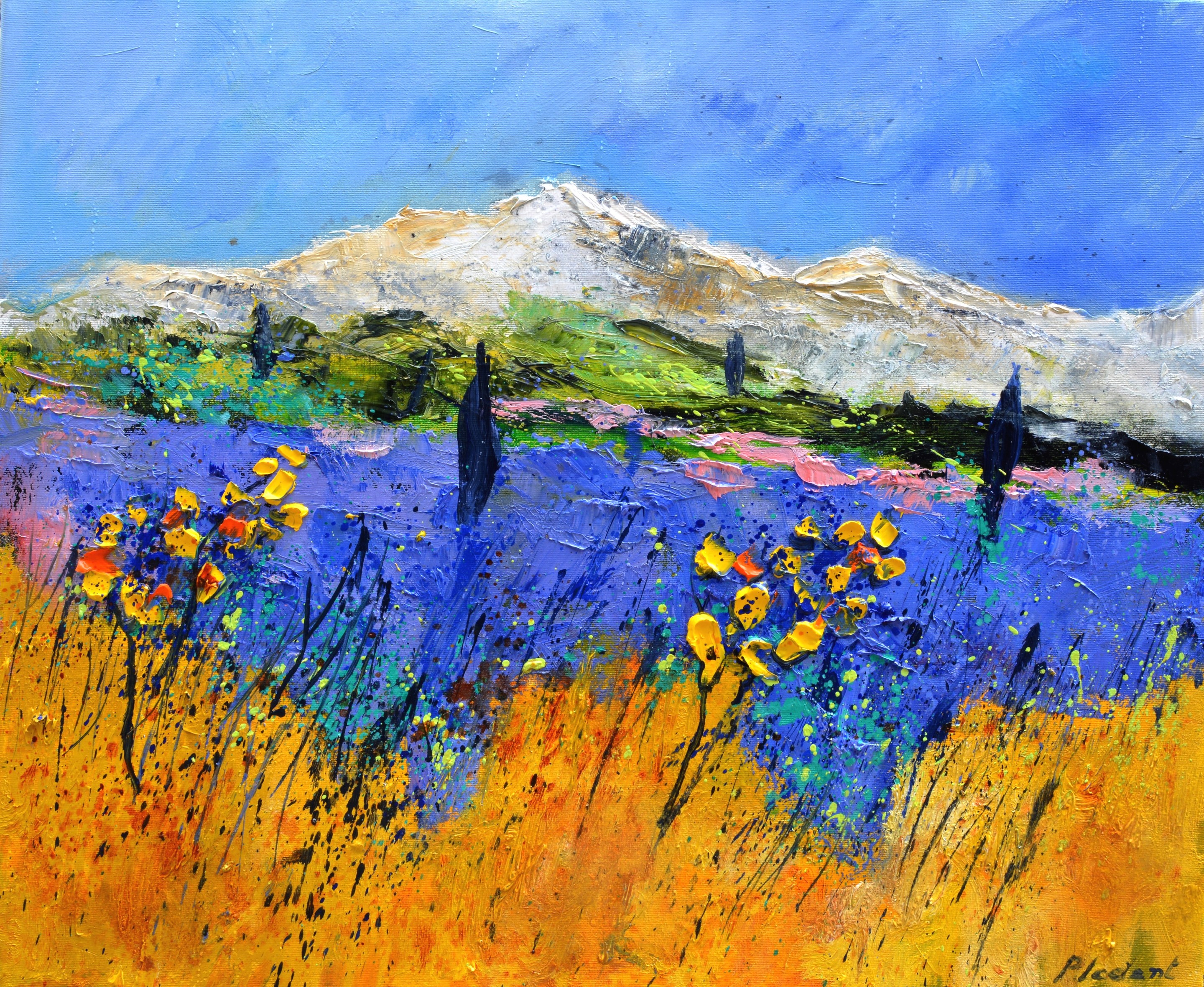 Pol Ledent, Lavender fiels in Provence Pol Ledent, Lavender fiels in Provence