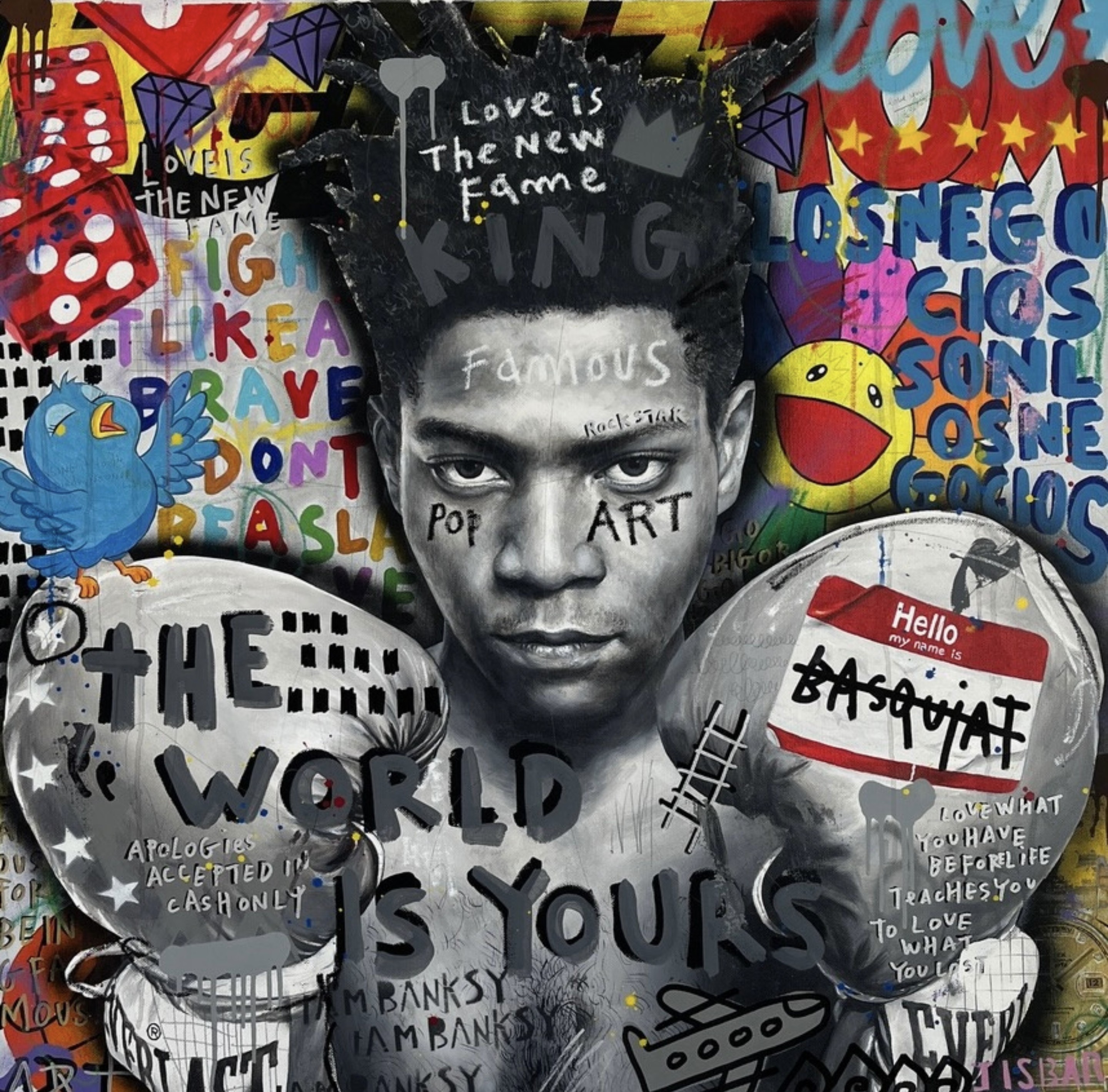 Jisbar, Boxing Basquiat Boxe Jisbar, Boxing Basquiat Boxe