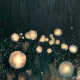 Painting, Particules des songes, Magdalena Lamri