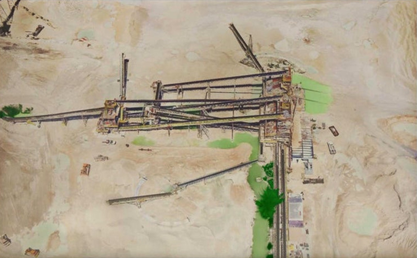 Jill Peters, Untitled. Aerial Landscape Jill Peters, Untitled. Aerial Landscape