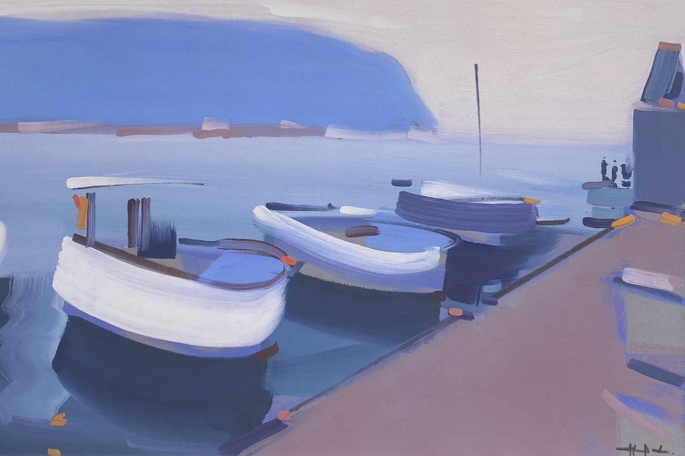 Alexei Lantsev, Port de pêche d'Amalfi Alexei Lantsev, Port de pêche d'Amalfi