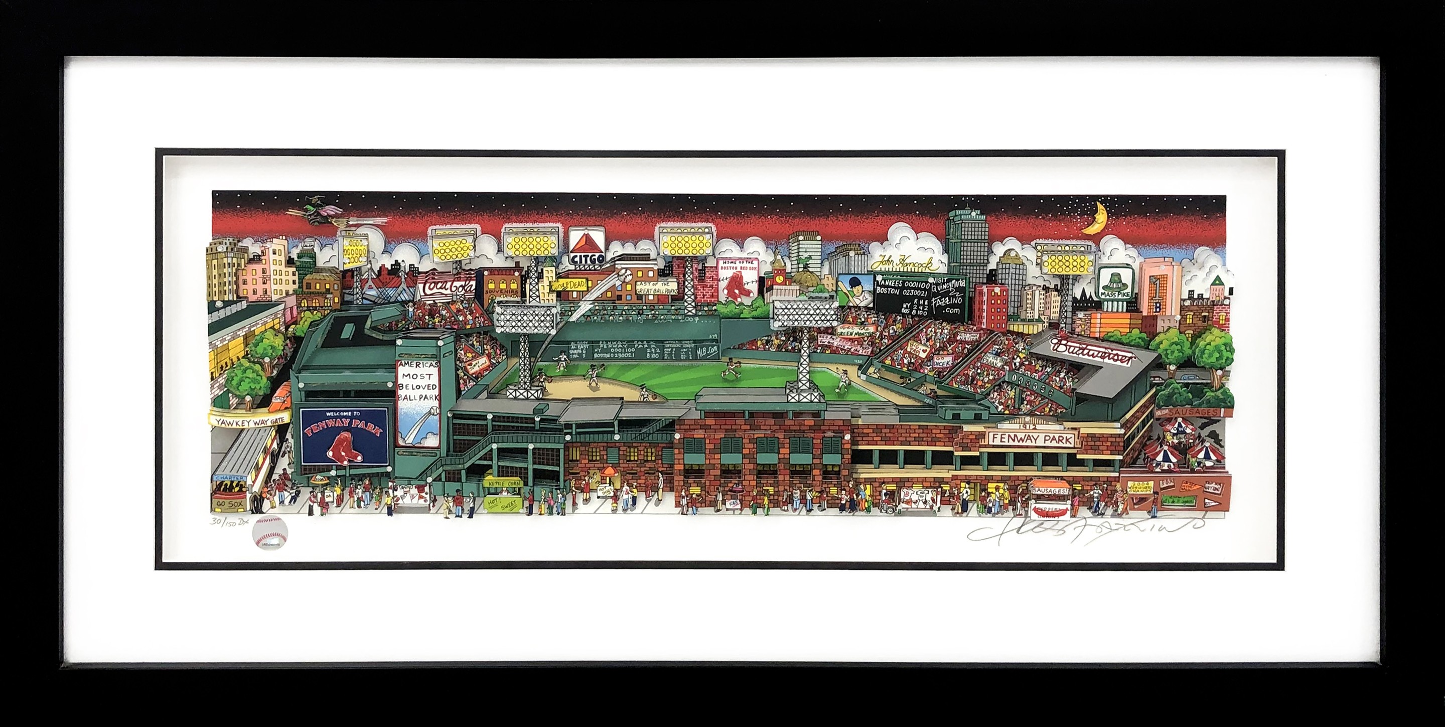 Charles Fazzino, Fenway Park: The Pride of Boston (3D Mixed Media) Charles Fazzino, Fenway Park: The Pride of Boston (3D Mixed Media)