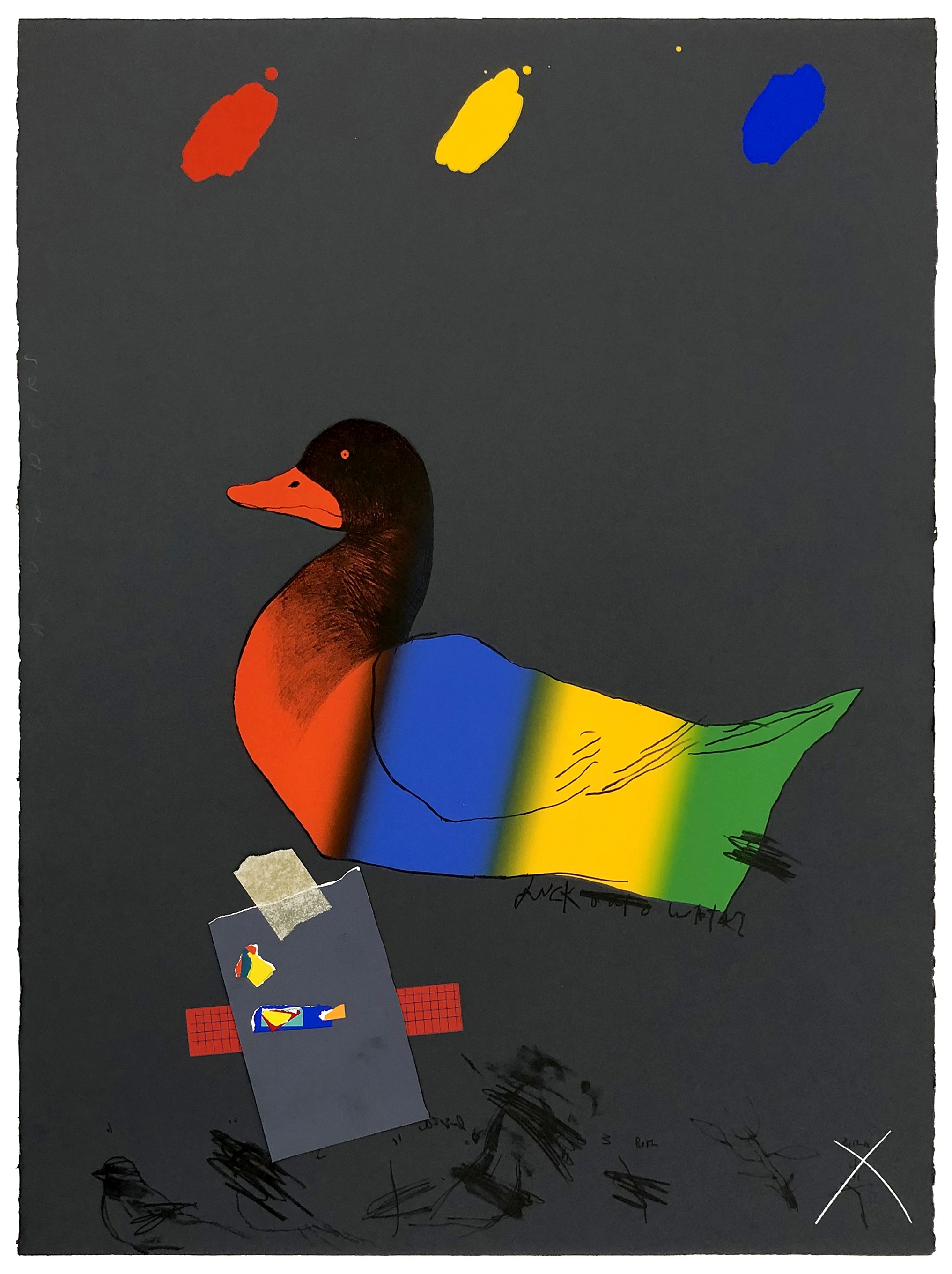 Raymond Saunders, Duck Out Of Water Raymond Saunders, Duck Out Of Water