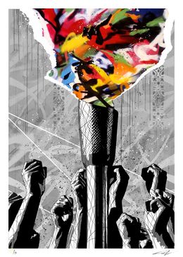 Print, Unity in Flame - Olympic Games 2024, SISC