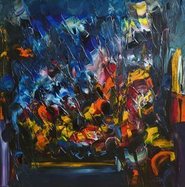 Painting, Summer Night (Nocturne Estivale), Bruno Cantais