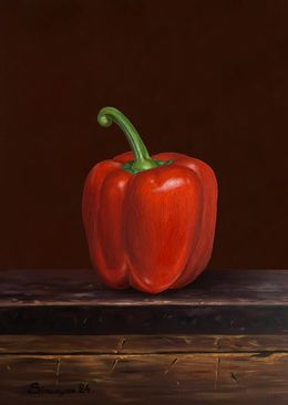 Painting, Red Bulgarian Pepper, Gevorg Sinanyan