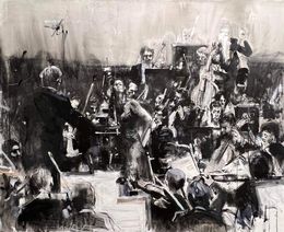 Gemälde, Orchestra 1, Irakli Chikovani