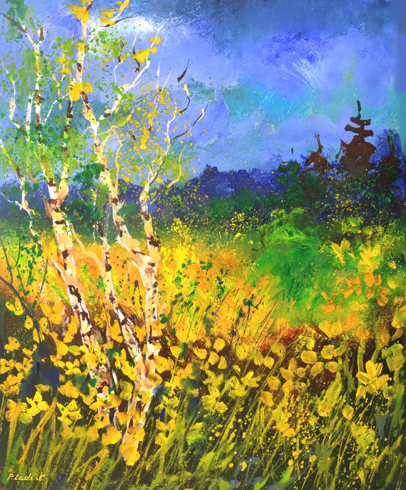 Pol Ledent, Spring in my countryside Pol Ledent, Spring in my countryside