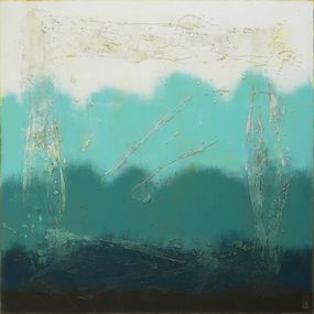 Painting, XL Oceanic Square, Ronald Hunter