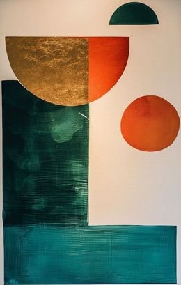 Painting, Geometric Harmony, Ayumi Nakano
