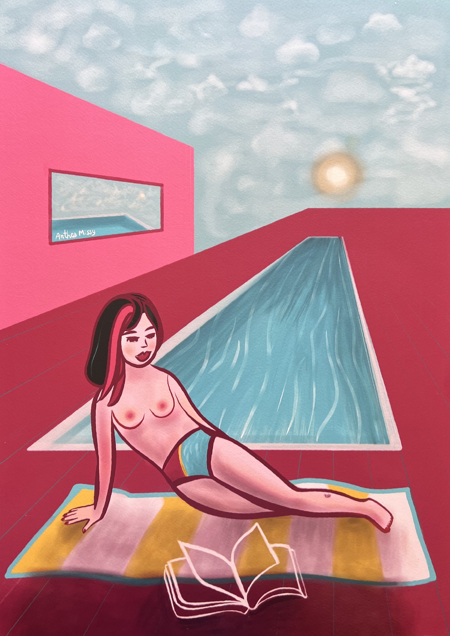 Anthea Missy, La fille de la piscine Anthea Missy, La fille de la piscine