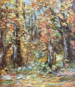 Gemälde, Golden Forest, Anush Emiryan