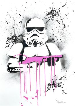 Painting, Stormtrooper Pink, JP Malot