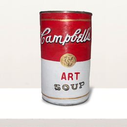 Sculpture, Campbell Soup Can, Felix Semper