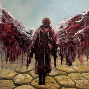 Painting, El Ángel de la Muerte, Dariusz Witold Mierzwa