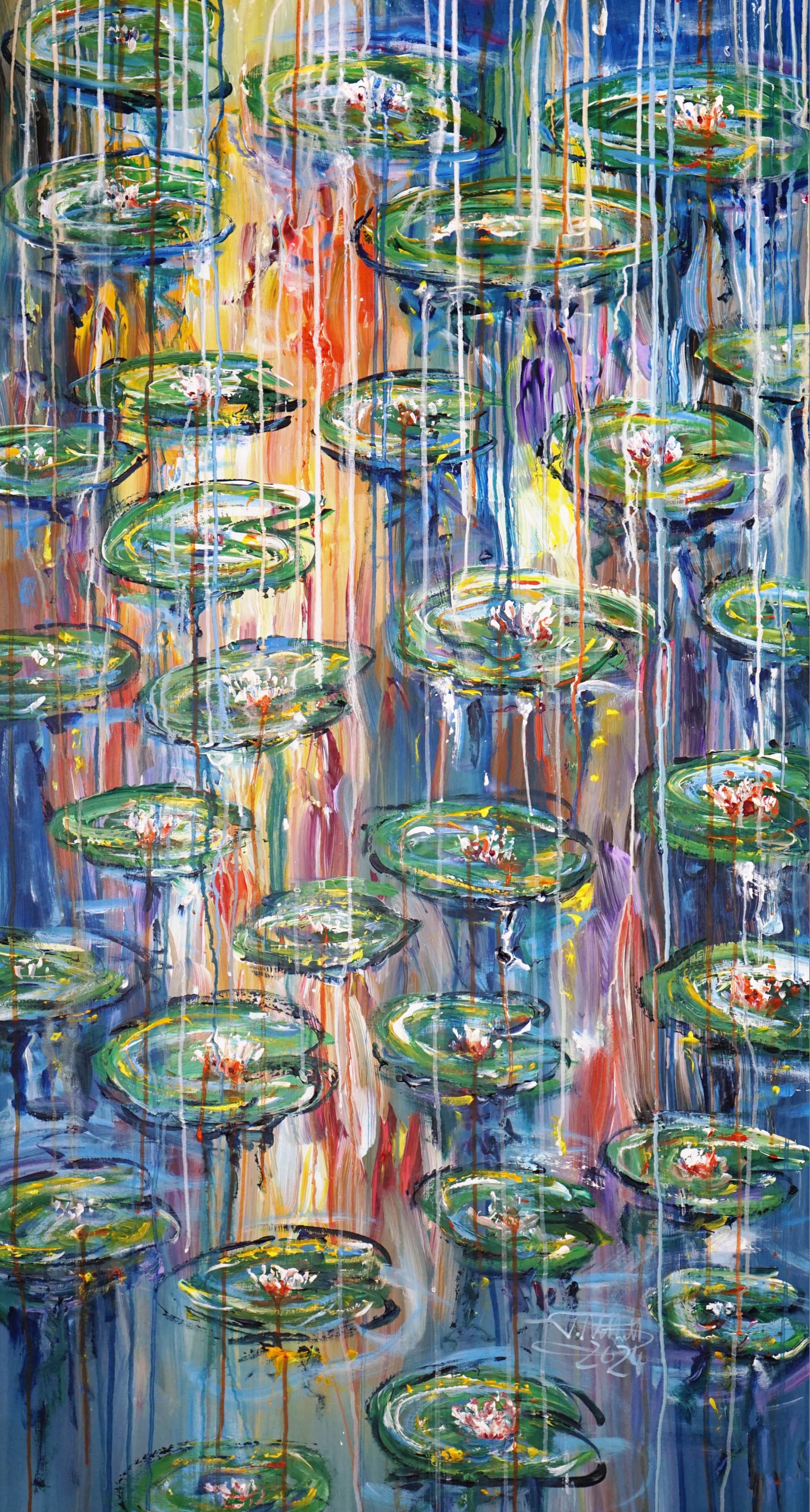 Peter Nottrott, Water Lilies L 4 Peter Nottrott, Water Lilies L 4