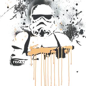 Gemälde, Stormtrooper Orange, JP Malot