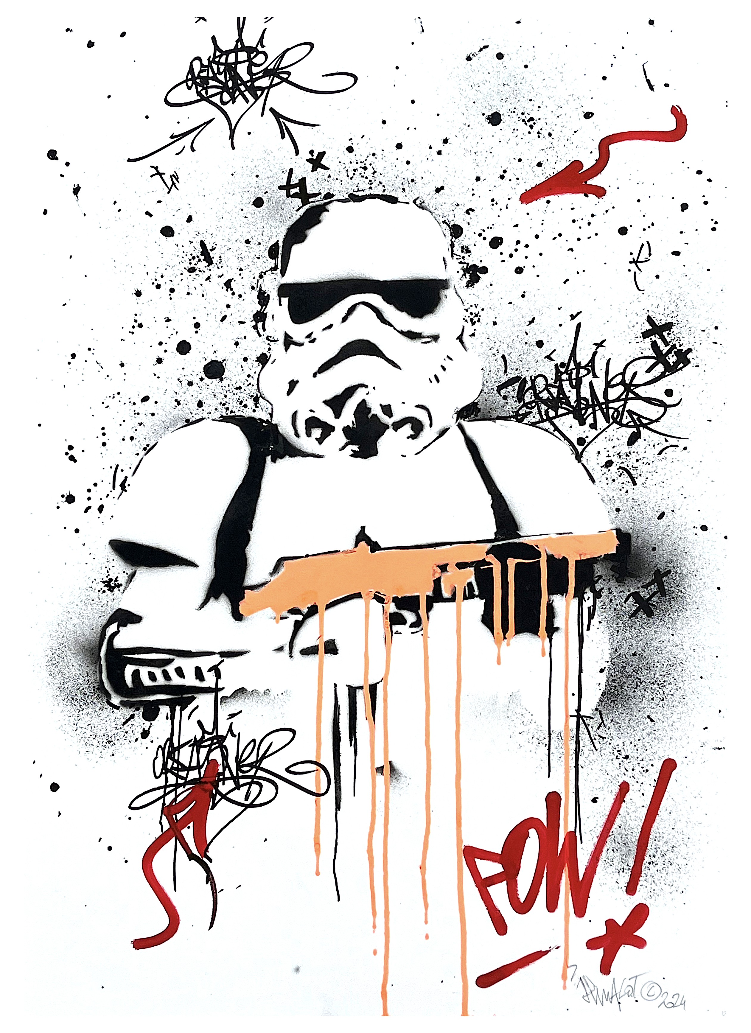 JP Malot, Stormtrooper POW! Orange JP Malot, Stormtrooper POW! Orange